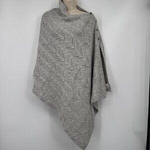Seraphine Nursing cover shawl gray snap closure